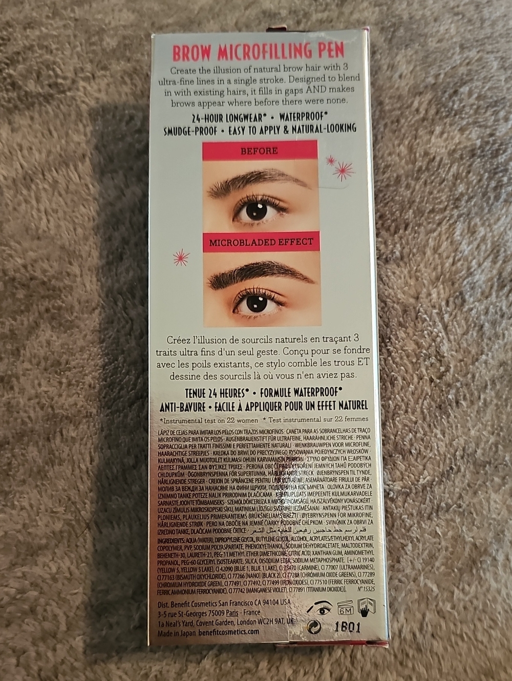Benefit Brow Microfilling Pen In Deep Brown ✨️NEW✨️ - Picture 5 of 5